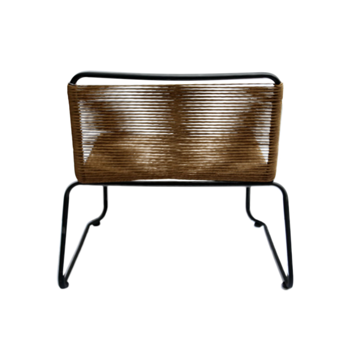Liberta-Maison Cord Poluthrona Fusiko Mavro 73x64x71cm 22-0026