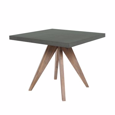 Liberta - Maison CALDERA Τραπέζι Cement 90x90x74.5cm 22-0233