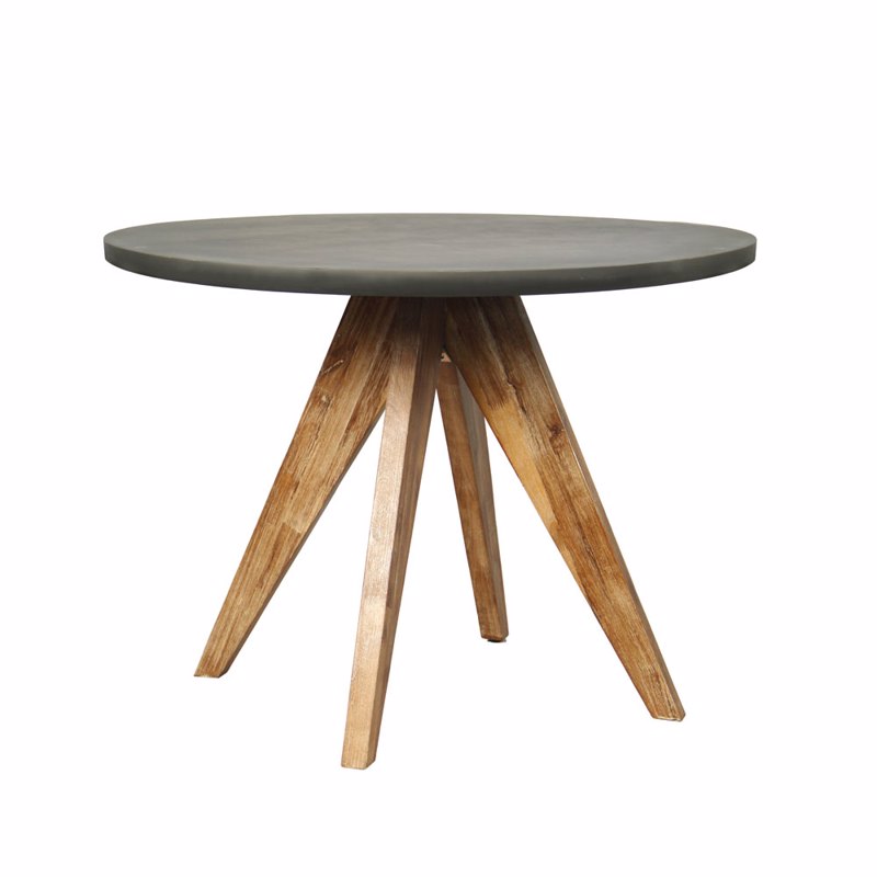 Liberta - Maison - ΣΗΜΑΝΤΙΚΟ: Σε περίπτωση διαφοράς τιμής από το κατάστημα ισχύει παντα και μόνο η τιμή του καταστήματος Liberta - Maison CALDERA Τραπέζι Cement Φ120x74.5cm 22-