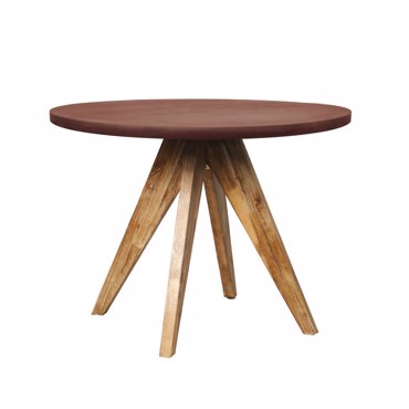 Liberta - Maison POMPEI Τραπέζι Rust Red Φ120x74.5cm 22-0236