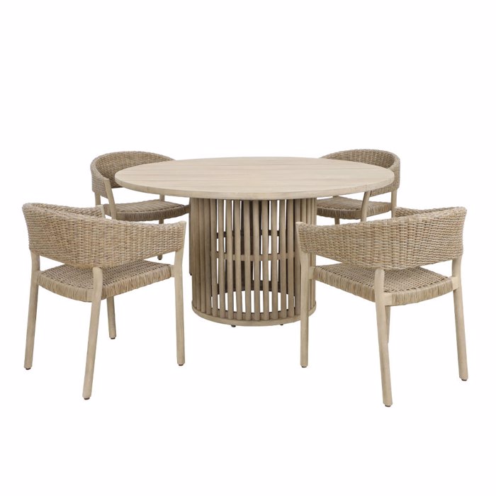 Liberta - Maison SUMATRA Τραπέζι Φυσικό Φ150x76cm 22-0243 Liberta - Maison SUMATRA Trapezi Fusiko F150x76cm 22-0243