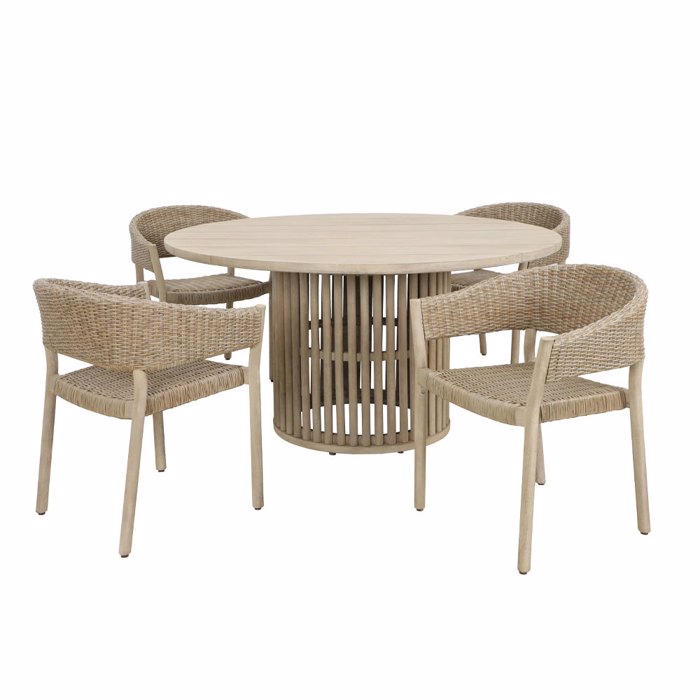 Liberta - Maison SUMATRA Τραπέζι Φυσικό Φ150x76cm 22-0243 Liberta - Maison SUMATRA Trapezi Fusiko F150x76cm 22-0243