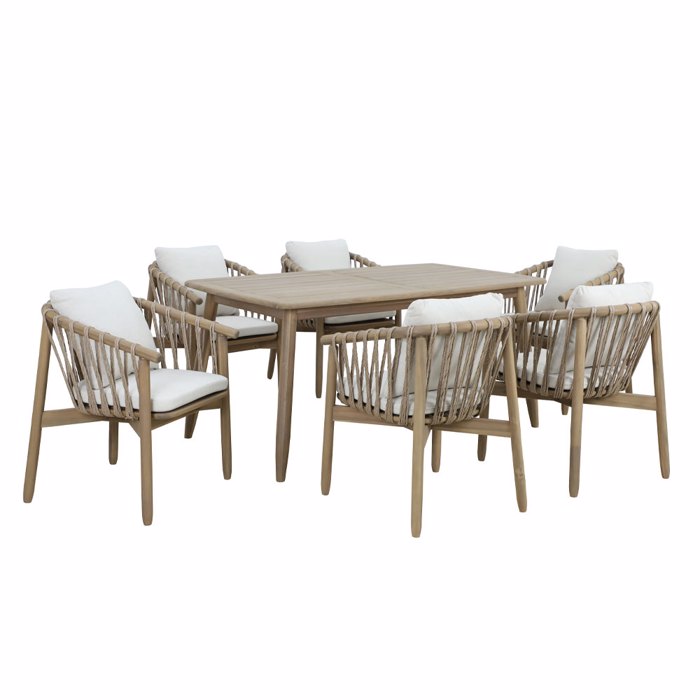 Liberta - Maison CORDA Karekla Fusiki me Lefko Maxilari 63.55x60.1x76.2cm 22-0252