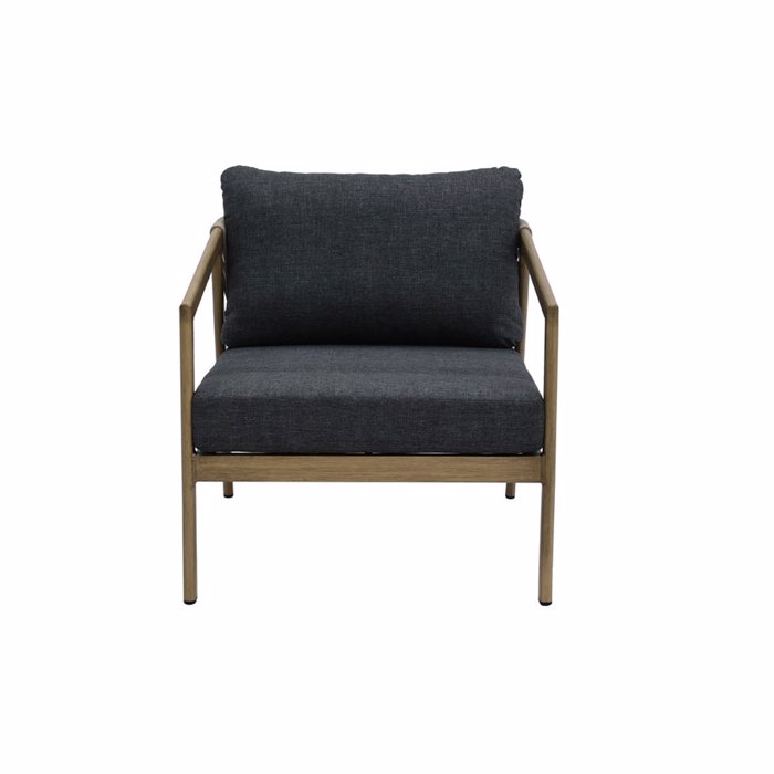 Liberta - Maison MADERA Set Saloniou Exoterikou Xorou Fusiko/Ggri 22-0291