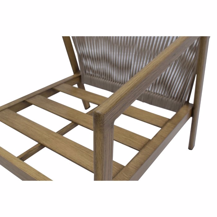 Liberta - Maison MADERA Set Saloniou Exoterikou Xorou Fusiko/Ggri 22-0291