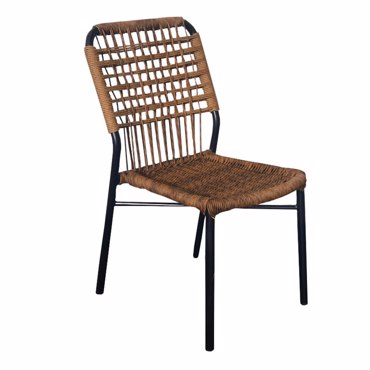 Liberta - Maison PANAMA 2 Καρέκλα Καφέ/Φυσική 45x58x83cm 22-0294