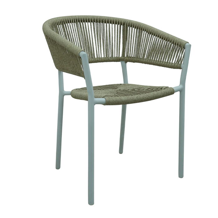 Liberta - Maison BREEZE Καρέκλα Λευκή/Φυσική 56x60x78cm 22-0297 Liberta - Maison BREEZE Karekla Lefki/Fusiki 56x60x78cm 22-0297