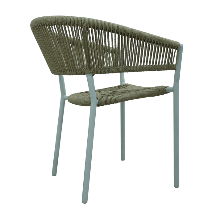 Liberta - Maison BREEZE Καρέκλα Λευκή/Φυσική 56x60x78cm 22-0297 Liberta - Maison BREEZE Karekla Lefki/Fusiki 56x60x78cm 22-0297