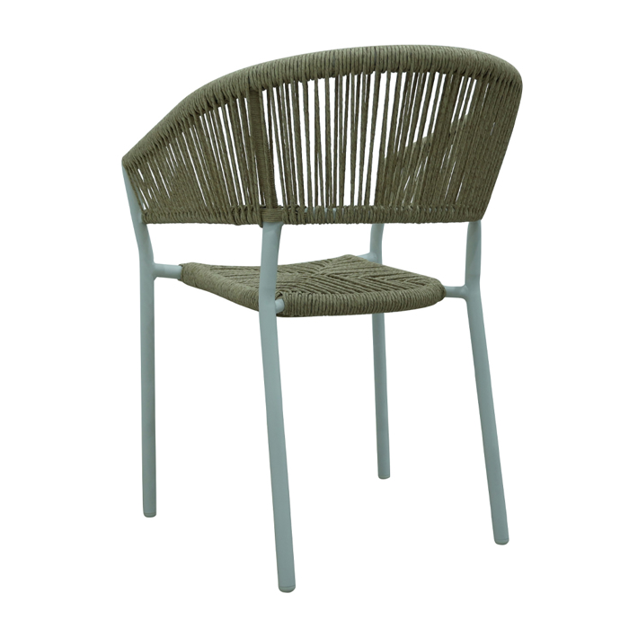 Liberta - Maison BREEZE Καρέκλα Λευκή/Φυσική 56x60x78cm 22-0297 Liberta - Maison BREEZE Karekla Lefki/Fusiki 56x60x78cm 22-0297