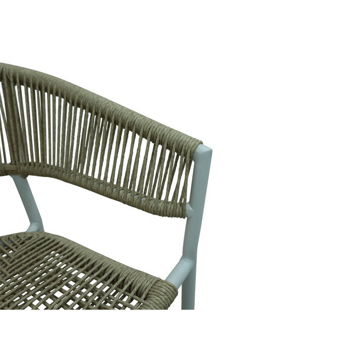 Liberta - Maison BREEZE Καρέκλα Λευκή/Φυσική 56x60x78cm 22-0297 Liberta - Maison BREEZE Karekla Lefki/Fusiki 56x60x78cm 22-0297