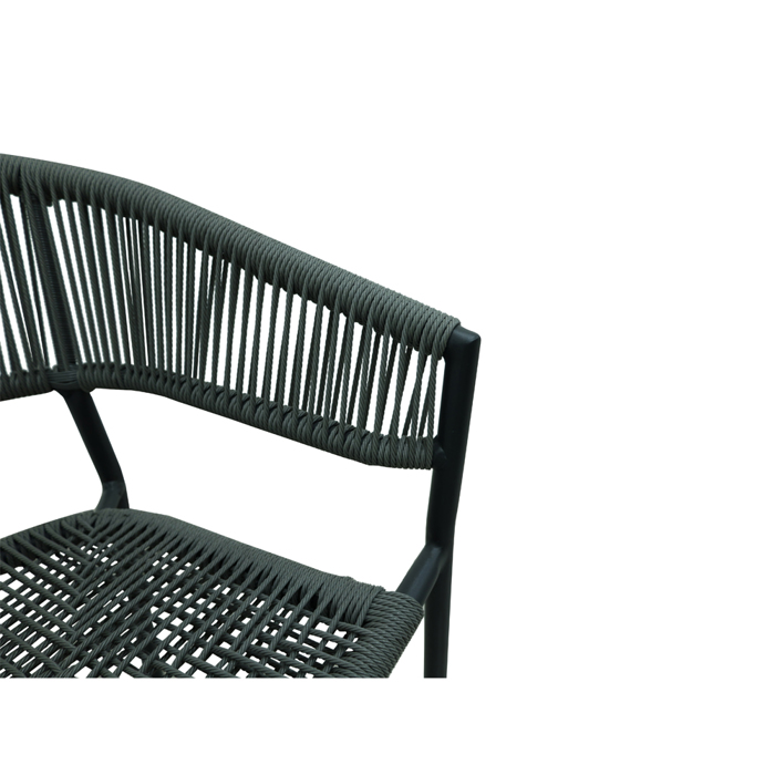 Liberta - Maison BREEZE Καρέκλα Γκρι 56x60x78cm 22-0298 Liberta - Maison BREEZE Karekla Ggri 56x60x78cm 22-0298