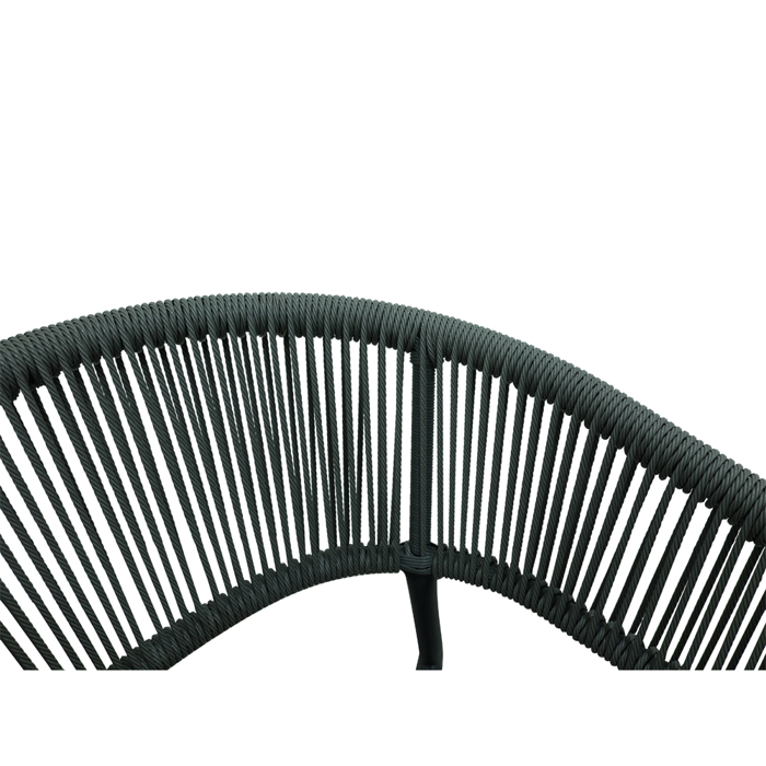Liberta - Maison BREEZE Καρέκλα Γκρι 56x60x78cm 22-0298 Liberta - Maison BREEZE Karekla Ggri 56x60x78cm 22-0298