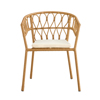 Liberta - Maison SURABAYA Karekla Fusiki me Lefko Maxilari 59x56x77.5cm 22-0299