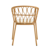 Liberta - Maison SURABAYA Karekla Fusiki me Lefko Maxilari 59x56x77.5cm 22-0299