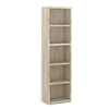 Liberta - Maison LINES Bibliothiki Sonoma me 4 Rafia 46x29x180cm 24-0527