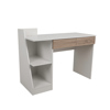 Liberta - Maison TRIGOT 2 Gafeio me Bibliothiki Sonoma/Lefko 110x50x85cm 24-0552