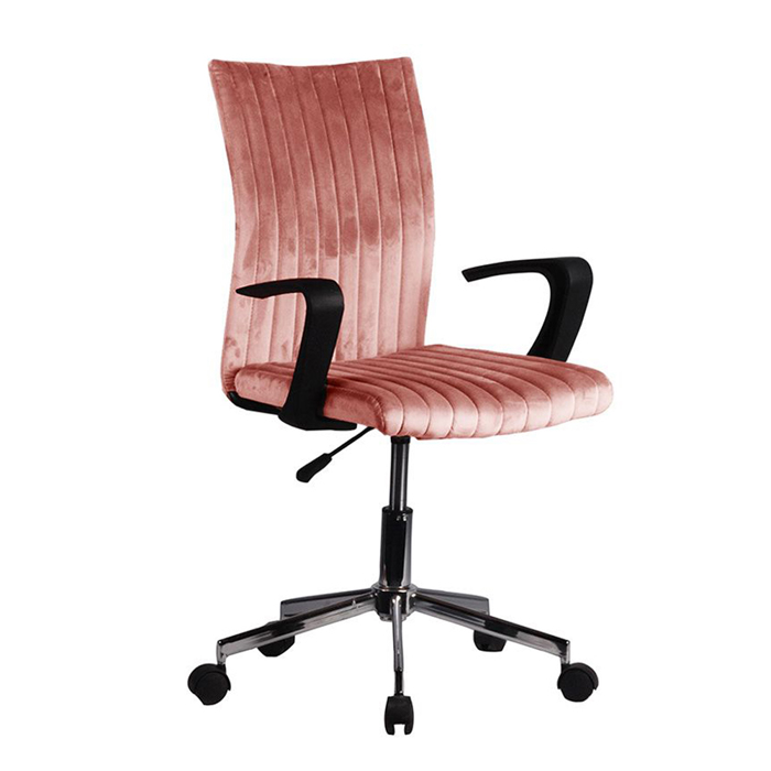 Liberta - Maison LOTTO Καρέκλα Γραφείου Dusty Pink 54x59x98cm 25-0474 Liberta - Maison LOTTO Karekla Gafeiou Dusty Pink 54x59x98cm 25-0474