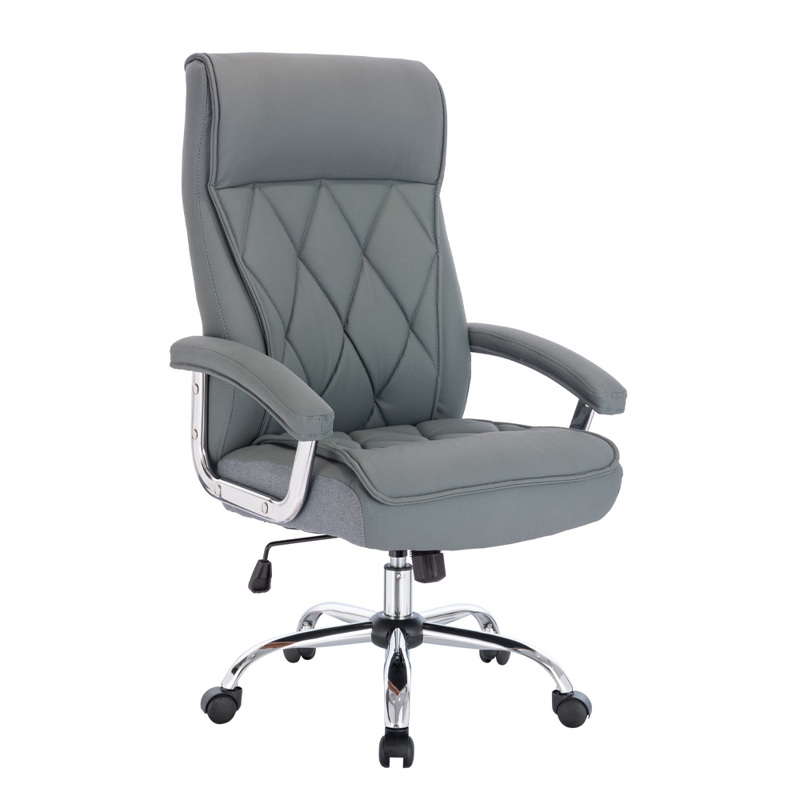 Liberta - Maison COMFY Καρέκλα Γραφείου Μπλε/Χρώμιο 66.