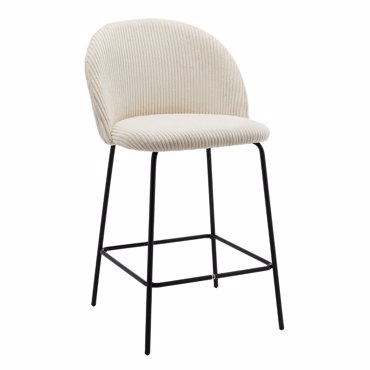 Liberta - Maison VOTSALO Σκαμπό Bar Cream 48x56x95cm 26-0016