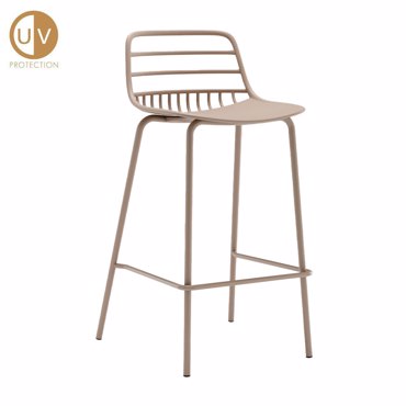 Liberta - Maison CANDY Σκαμπό Latte 44x40x88cm 26-0068