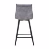 Liberta - Maison LINEA Skampo Bar Ggri-Silver 42x51x84cm 26-0074