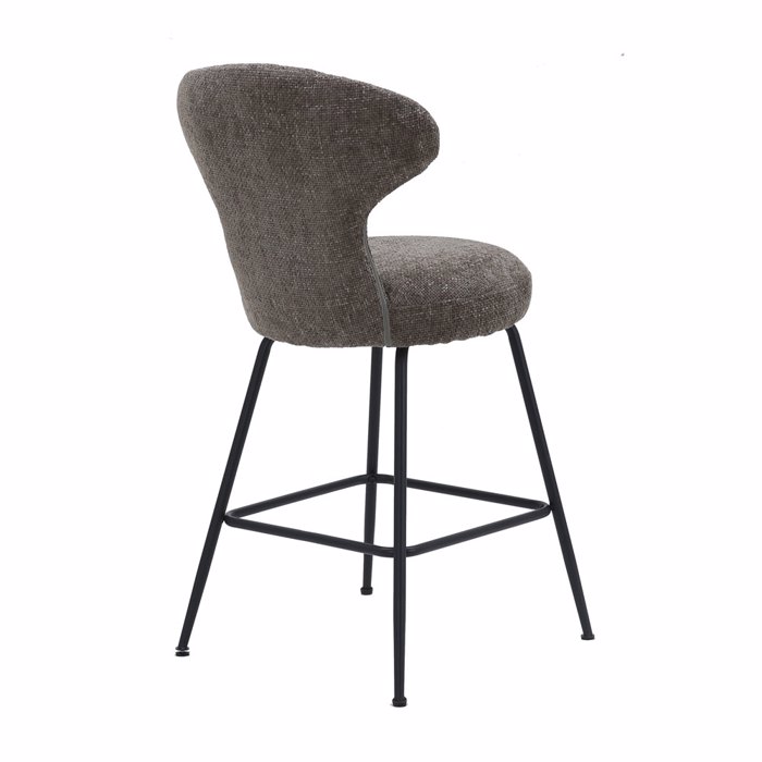 Liberta - Maison FUNGO Σκαμπό Bar Γκρι 51x55x97cm 26-0076 Liberta - Maison FUNGO Skampo Bar Ggri 51x55x97cm 26-0076