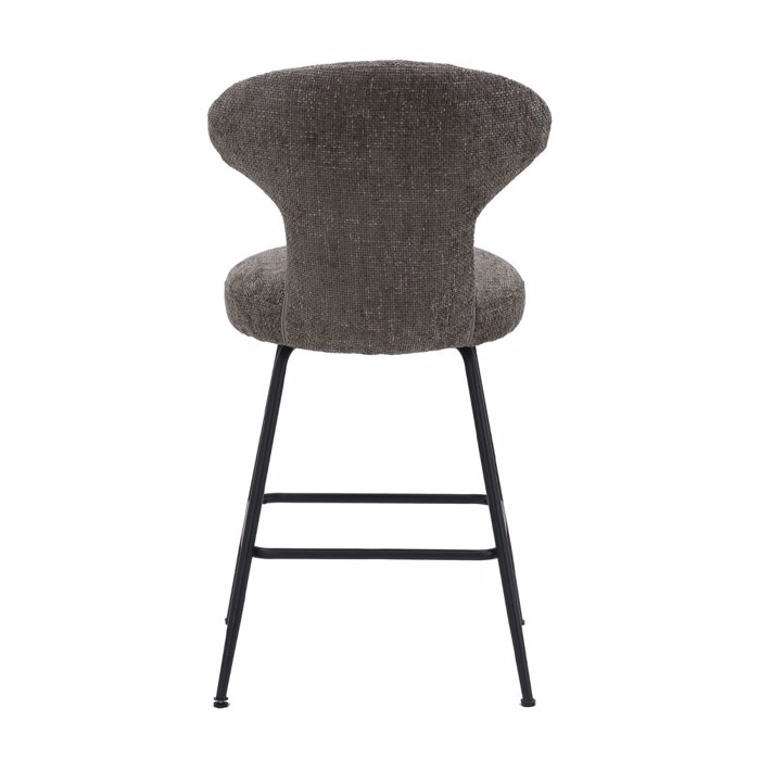 Liberta - Maison FUNGO Σκαμπό Bar Γκρι 51x55x97cm 26-0076 Liberta - Maison FUNGO Skampo Bar Ggri 51x55x97cm 26-0076