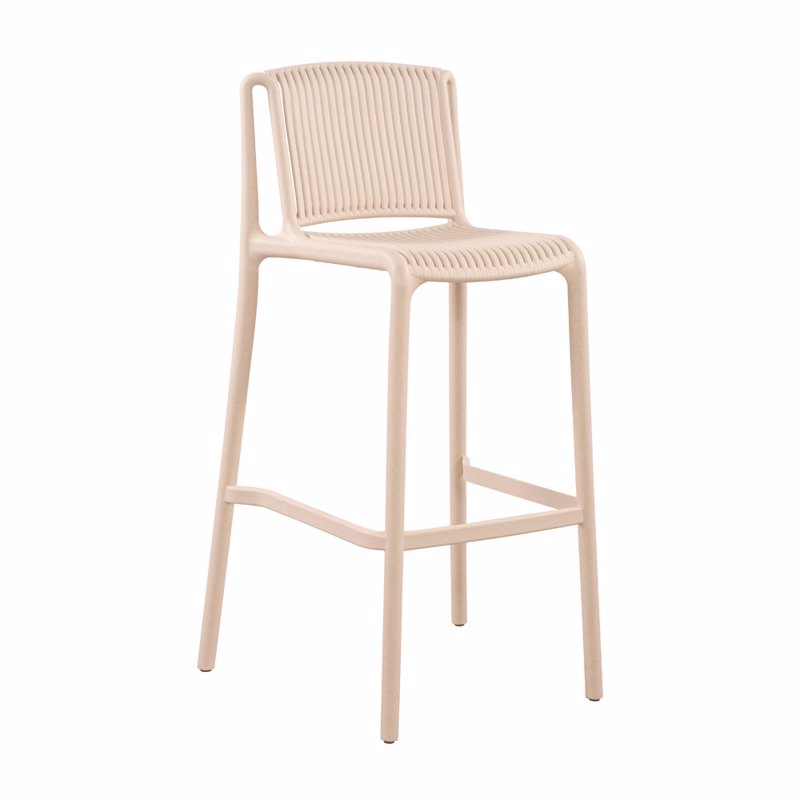 Liberta - Maison POLLY Σκαμπό Bar Terrazzo 41x47x100.5c