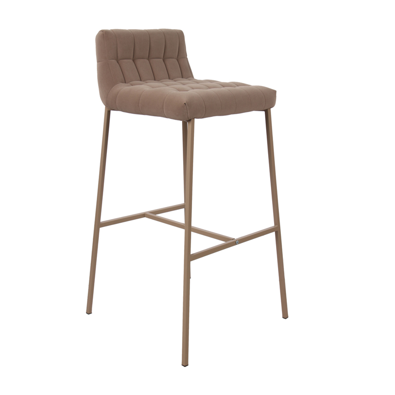 Liberta-Maison Merlo Σκαμπό Bar Μπεζ 49x50x88cm 26-0104