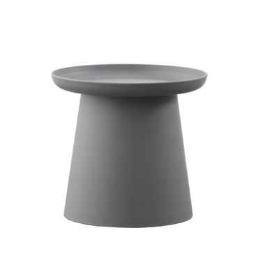 Liberta - Maison TECH Coffee Table Γκρι Φ50x46.5cm 27-0186