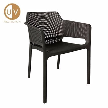 Liberta - Maison HAWAI Καρέκλα Ανθρακί 59x59x80cm 27-0219