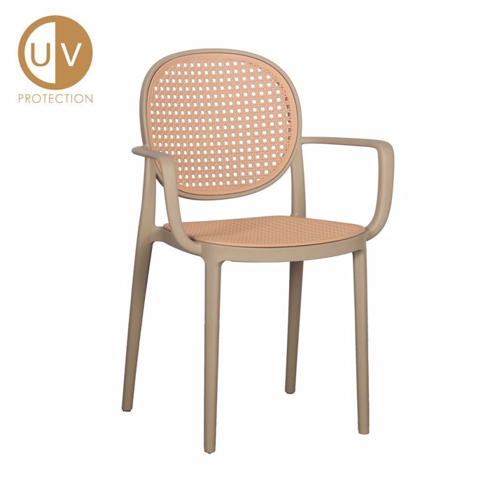 Liberta - Maison RATTI/P Karekla Latte/Fusiki 57x51x84cm 27-0220