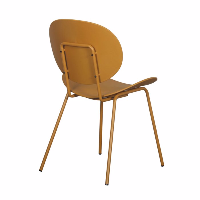 Liberta - Maison FUTURA Καρέκλα Κίτρινη 51x50x80.5cm 27-0228 Liberta - Maison FUTURA Karekla Kitrini 51x50x80.5cm 27-0228