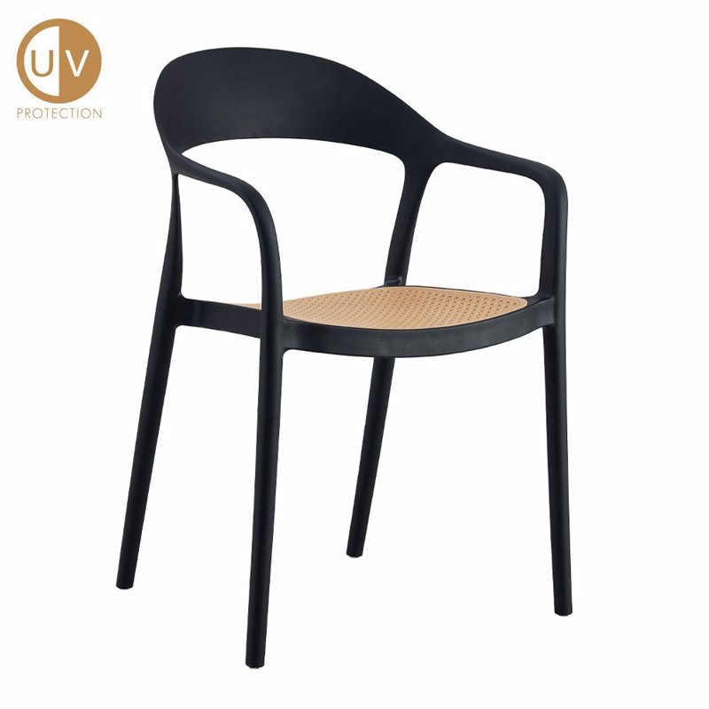 Πολυθρόνα Maison BISTROT Μαύρη/Φυσική 33.9€
