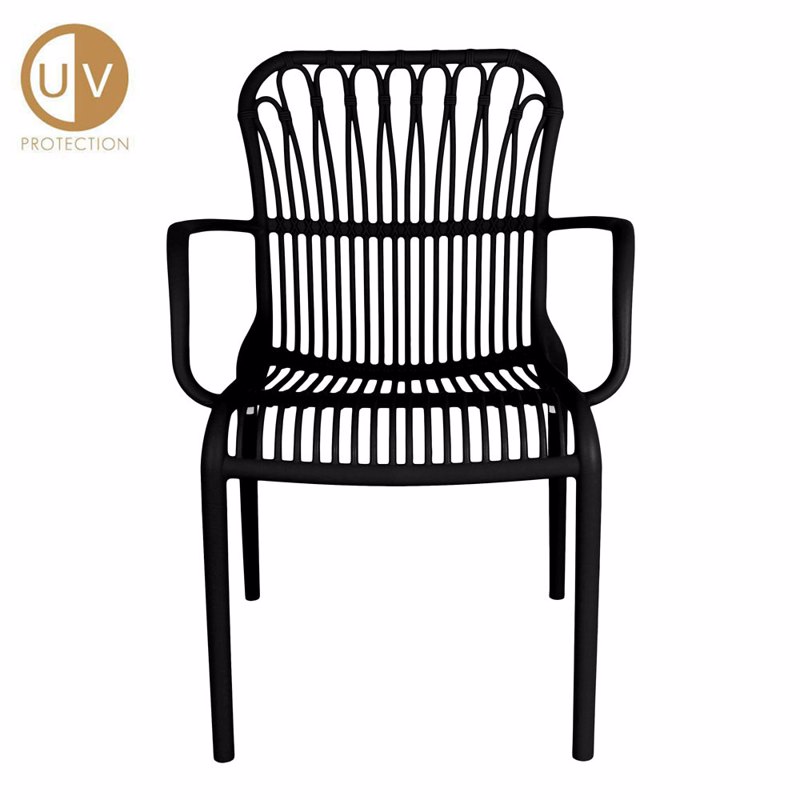 Liberta - Maison JAKARTA Πολυθρόνα Μαύρη 61x65x87cm 27-