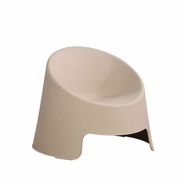 Liberta - Maison UOVO Πολυθρόνα Γκρι Ανοιχτό 85x78x71.5cm 27-0264