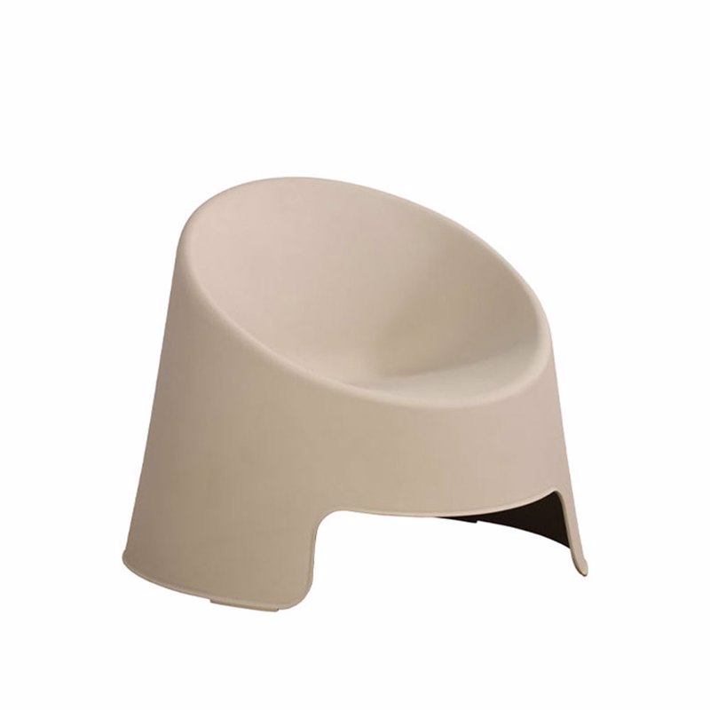 Liberta - Maison UOVO Πολυθρόνα Γκρι Ανοιχτό 85x78x71.5