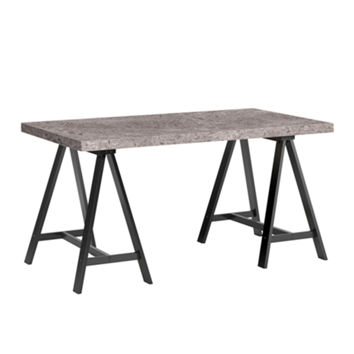 Liberta - Maison CAVALLETTO Gafeio Cement/Mavro 140x75x74cm 28-0139