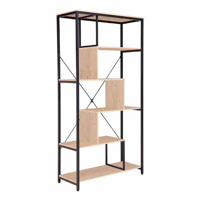 Liberta - Maison QUICK Βιβλιοθήκη Φυσική/Μαύρη 85x35x16