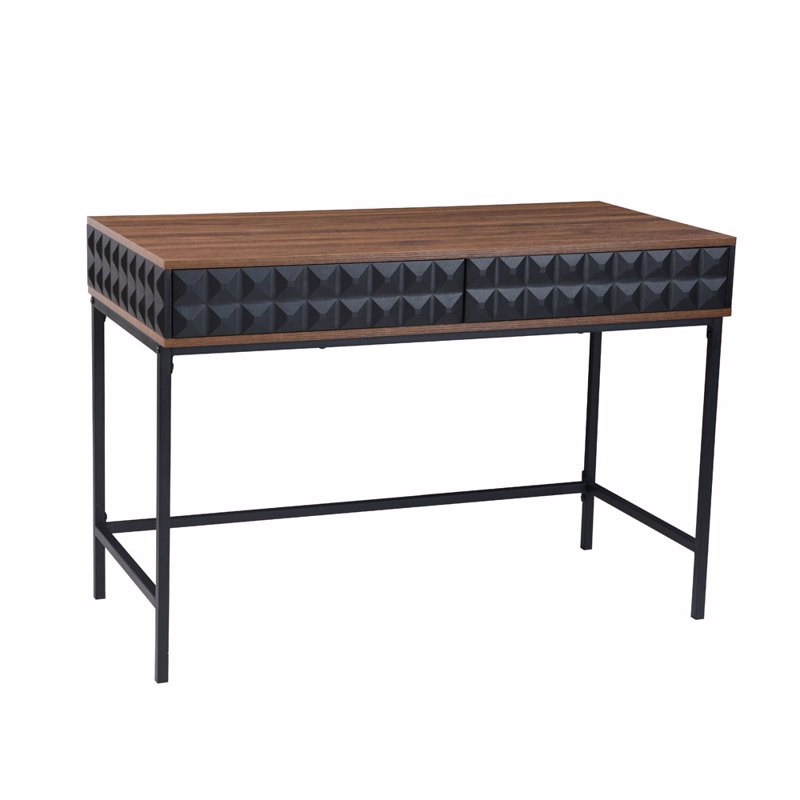 Liberta - Maison - ΣΗΜΑΝΤΙΚΟ: Σε περίπτωση διαφοράς τιμής από το κατάστημα ισχύει παντα και μόνο η τιμή του καταστήματος Liberta - Maison ZUMA Γραφείο Καρυδί/Μαύρο 110.5x54x76c