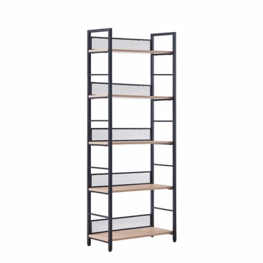 Liberta - Maison NEST Βιβλιοθήκη Φυσική/Μαύρη 60x28x154cm 28-0314