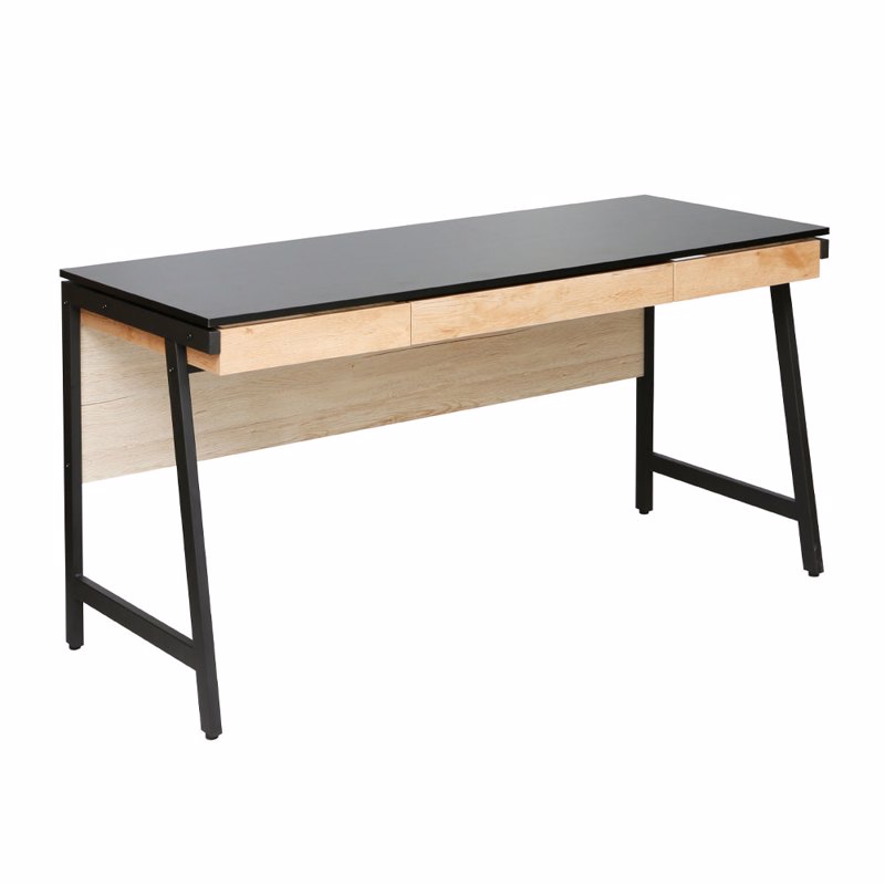 Liberta - Maison NEST Γραφείο Φυσικό/Μαύρο 140x58x75cm 