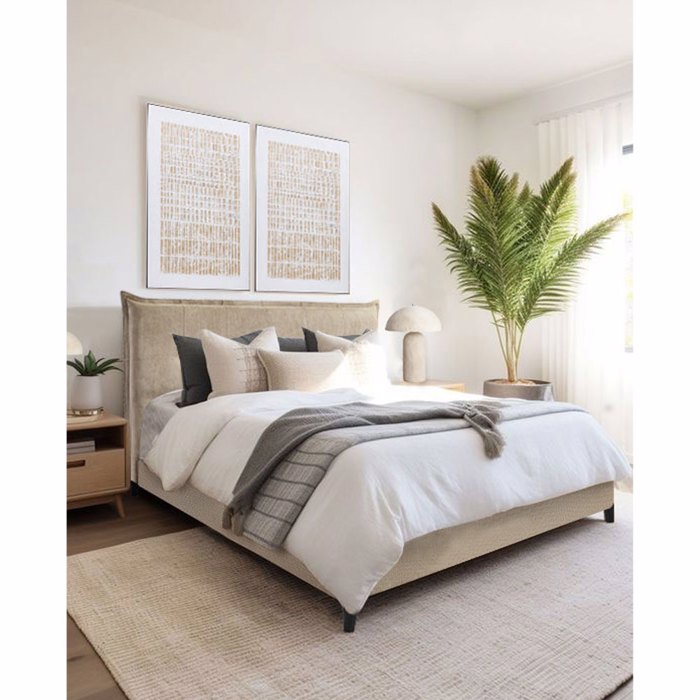 Liberta - Maison LIFE Krebati Beige 215x171x115cm (Ga Stroma 160x200cm) 40-0041