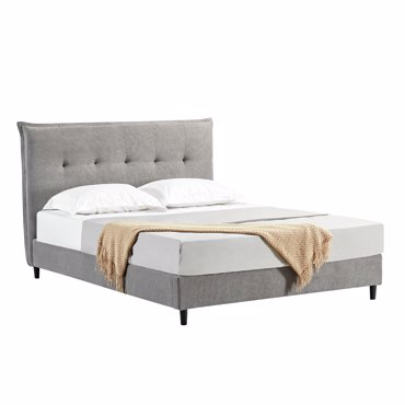 Liberta - Maison LIFE Κρεβάτι Γκρι 215x171x115cm (Για Στρώμα 160x200cm) 40-0042