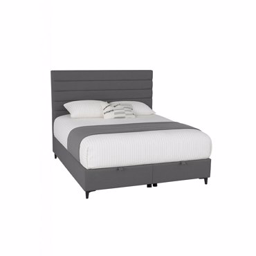 Liberta - Maison UTOPIA Κρεβάτι με Αποθηκευτικό Χώρο και Στρώμα Γκρι 34-900 207x160x115cm 40-0056