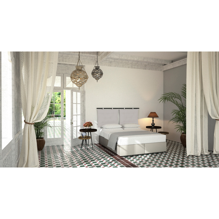 Liberta-Maison Hang Box Basi 160x200cm Off White 16-950 200x160x34cm 40-0065