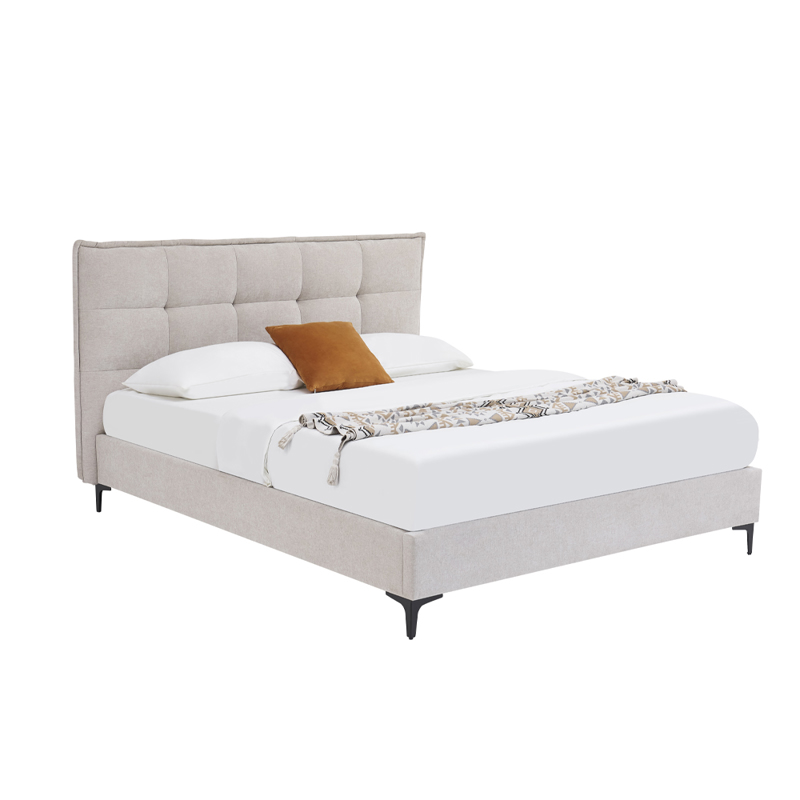 Liberta-Maison Button Κρεβάτι (για Στρωμα 160x200cm) Be