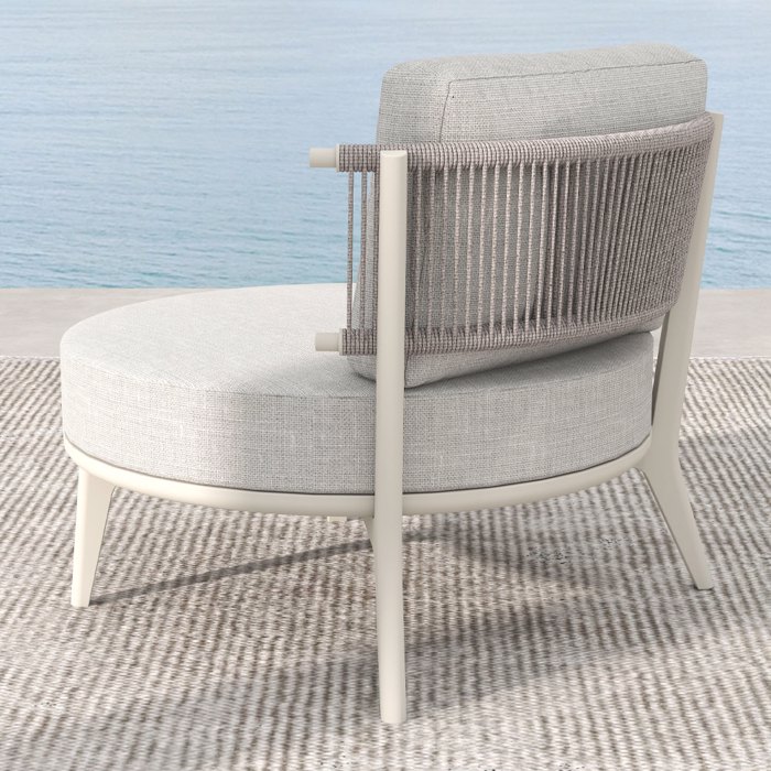 Liberta - Maison LA LUNA Set Saloni Exoterikou Xorou Off-White 218x87x68cm 49-0004