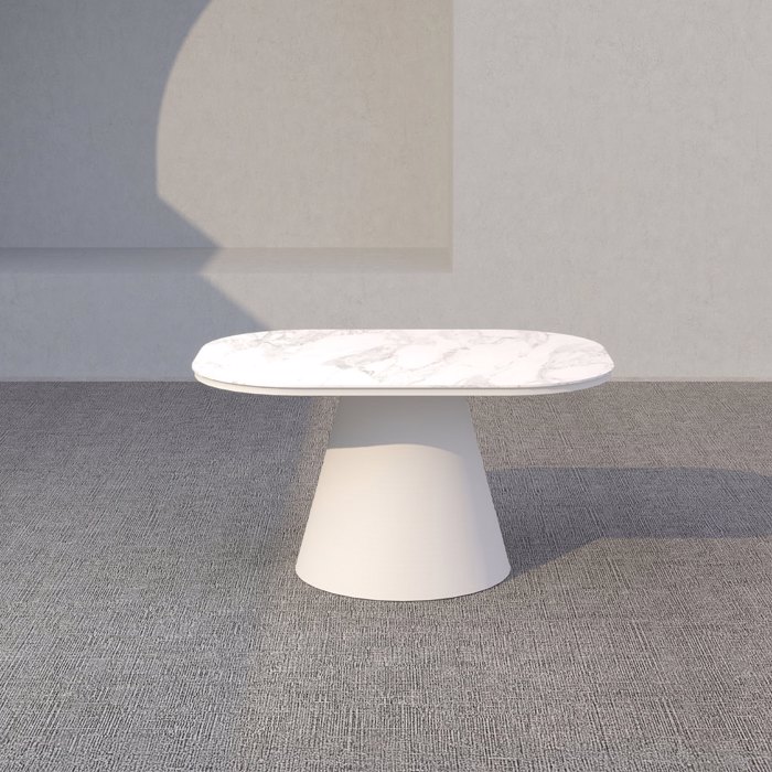 Liberta - Maison TORRE Set Saloni Exoterikou Xorou Off White 198x81x66cm 49-0006