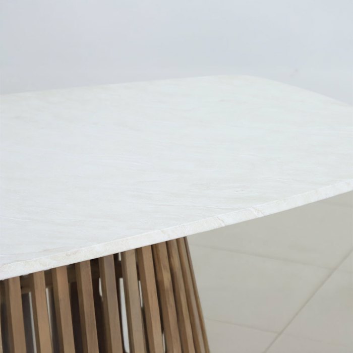 Liberta - Maison SIRACUSA Trapezi Lefko 220x110x77.5cm 52-0001